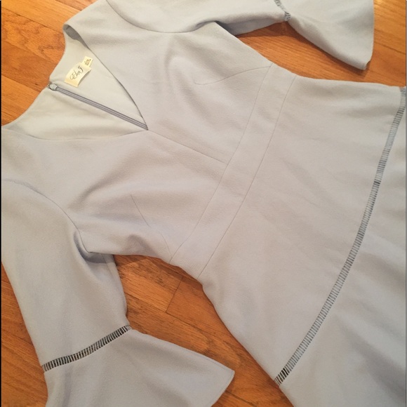 ๐ซSOLD๐ซ NWOT Eliza J Baby Blue Bell Flare Dress - Picture 7 of 7